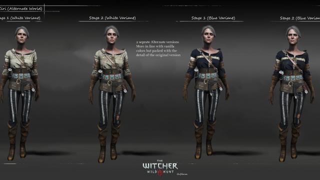 Concept Ciri for The Witcher 3