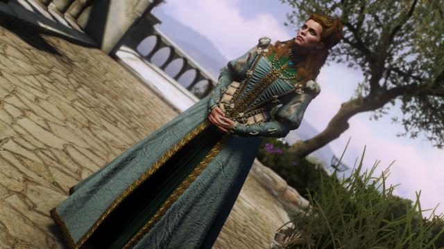 Элегантное платье Анны Генриетты / Elegant Anna Henrietta для The Witcher 3