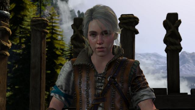 Lore Friendly Ciri for The Witcher 3