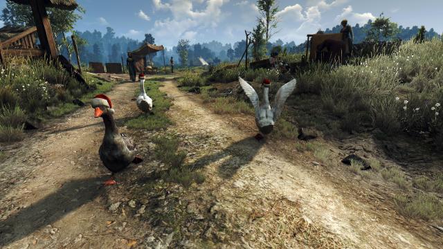 Christmas Geese for The Witcher 3