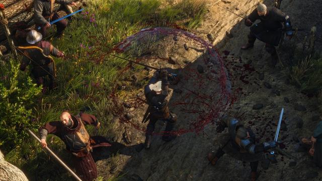 Blood Trails для The Witcher 3 Next Gen