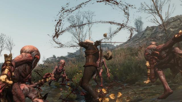 Blood Trails for The Witcher 3 Next Gen