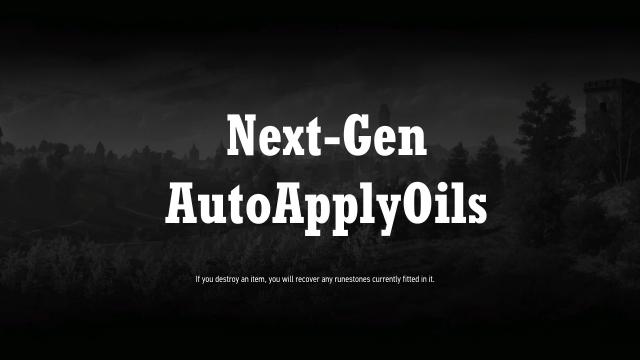 Next-Gen AutoApplyOils