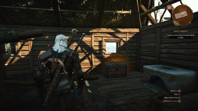 All Containers  Glow without Witcher Senses для The Witcher 3 Next Gen