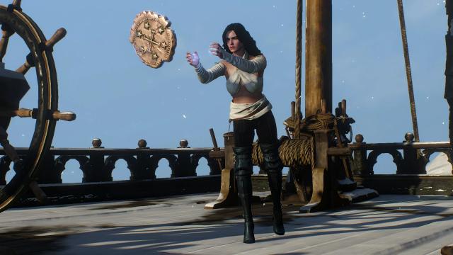 Yennefer's New Outfit for The Witcher 3 Next Gen
