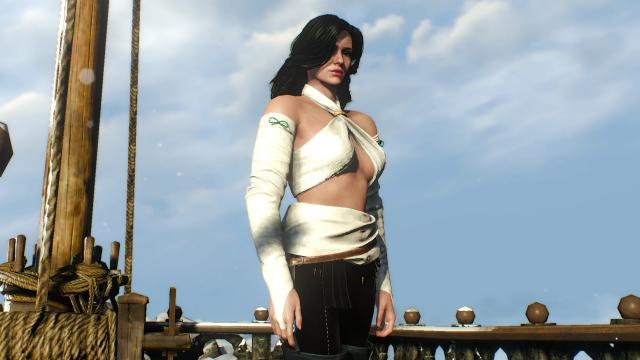 Yennefer's New Outfit for The Witcher 3 Next Gen