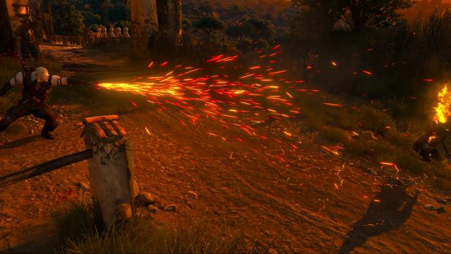 Farther Stronger Igni Firestream - NEXT GEN для The Witcher 3 Next Gen