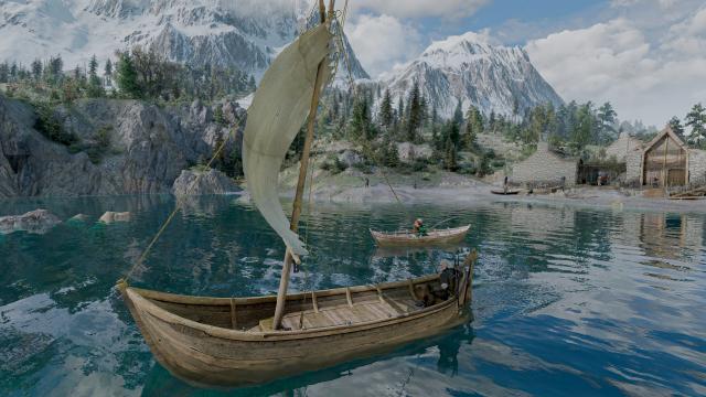 Faster Boat for The Witcher 3 Next Gen