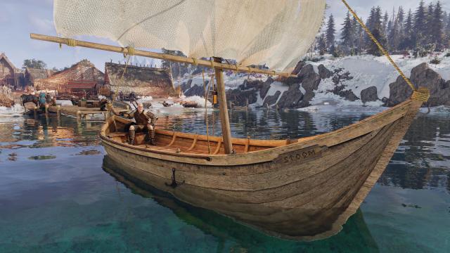 Faster Boat for The Witcher 3 Next Gen