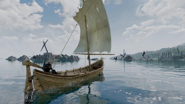 Faster Boat for The Witcher 3 Next Gen