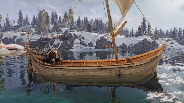 Faster Boat for The Witcher 3 Next Gen