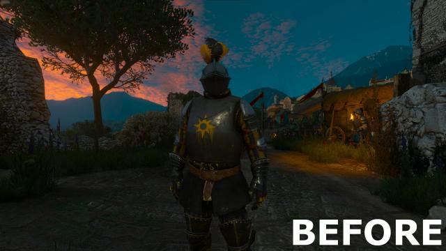 Improved Tournament Knights for The Witcher 3 Next Gen