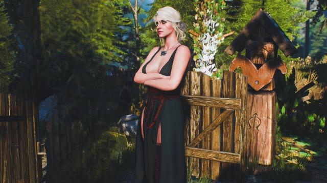 Ciri's Summer Dress for The Witcher 3 Next Gen