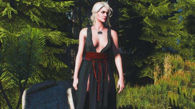 Ciri's Summer Dress for The Witcher 3 Next Gen