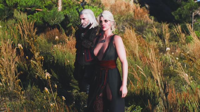 Ciri's Summer Dress for The Witcher 3 Next Gen