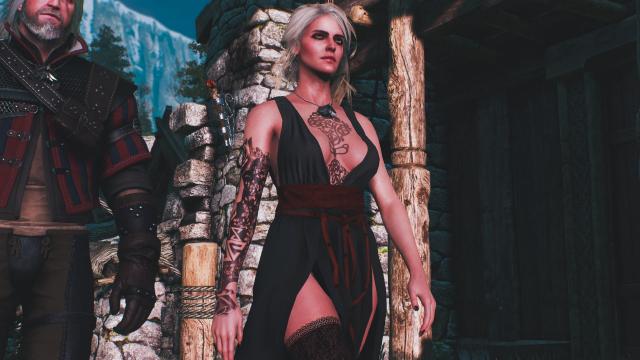 Ciri's Summer Dress for The Witcher 3 Next Gen