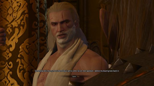 8k Improved Geralt for The Witcher 3 Next Gen