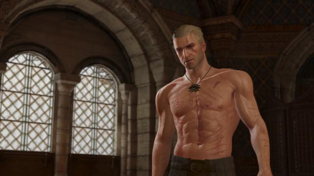 8k Improved Geralt for The Witcher 3 Next Gen