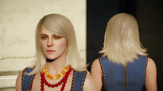 HQ female hairstyles for The Witcher 3 Next Gen