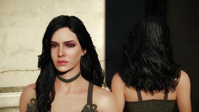 HQ female hairstyles для The Witcher 3 Next Gen