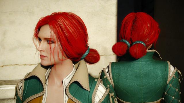 HQ female hairstyles for The Witcher 3 Next Gen
