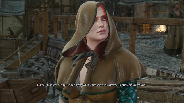 8k Improved Triss for The Witcher 3 Next Gen