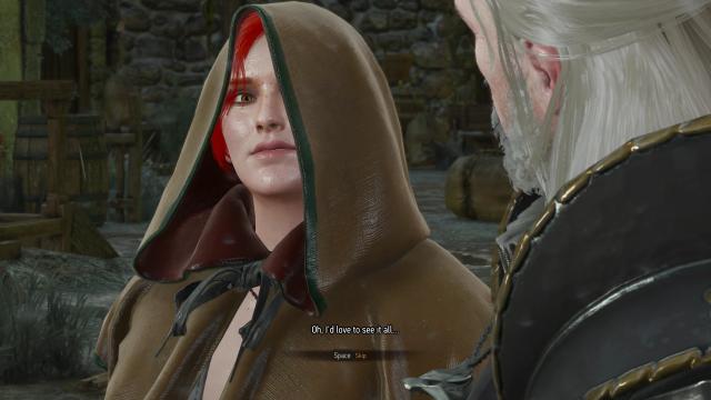 8k Improved Triss for The Witcher 3 Next Gen