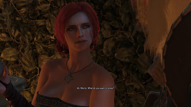 8k Improved Triss for The Witcher 3 Next Gen