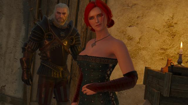 8k Improved Triss for The Witcher 3 Next Gen