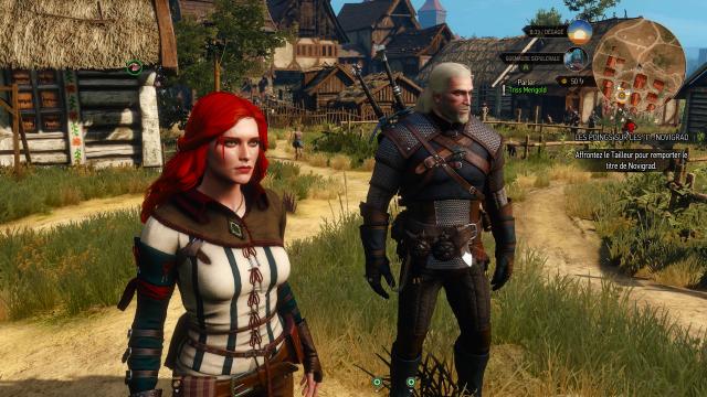 Triss Book Locks - Glorified Cont'd - Red Version for The Witcher 3 Next Gen