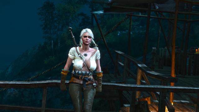 Extreme Curvy Ciri (NGE) for The Witcher 3 Next Gen