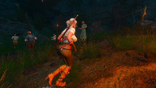 Extreme Curvy Ciri (NGE) for The Witcher 3 Next Gen