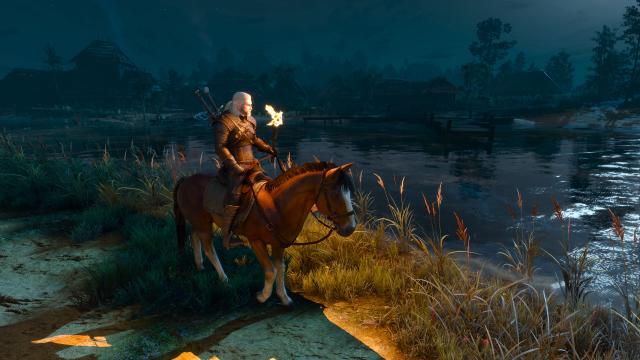 Better Torches Next-Gen for The Witcher 3 Next Gen