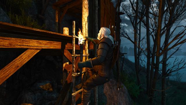 Better Torches Next-Gen для The Witcher 3 Next Gen