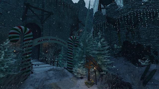 New Year at Kaer Morhen (Christmas DLC) для The Witcher 3 Next Gen