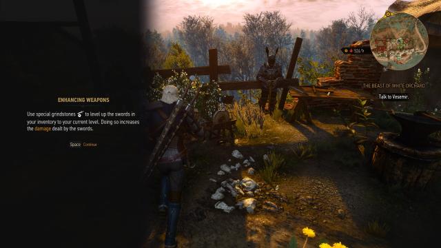 Grindstone and Workbench Level Up Items для The Witcher 3 Next Gen