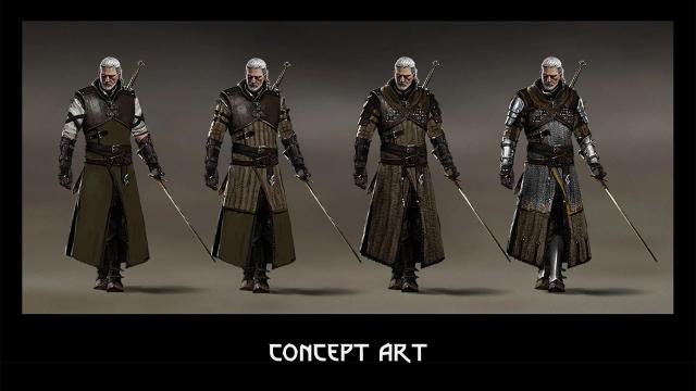 Concept Art Ursine Armor for The Witcher 3 Next Gen