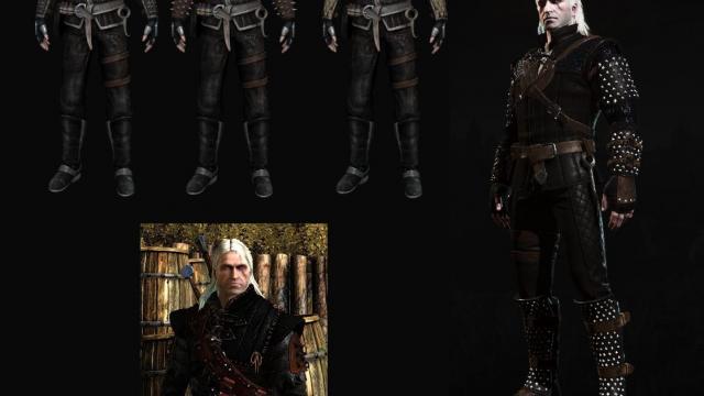 Сет Ворона / Raven Armor Set (Next-Gen) для The Witcher 3 Next Gen