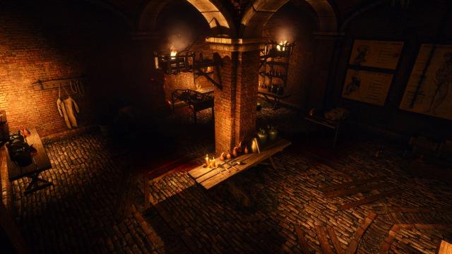 Morgue Lights Fix for The Witcher 3 Next Gen