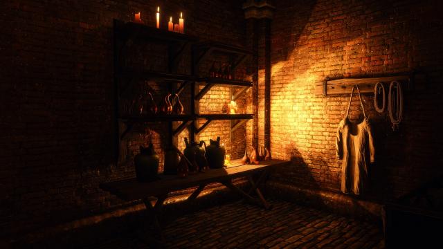 Morgue Lights Fix for The Witcher 3 Next Gen