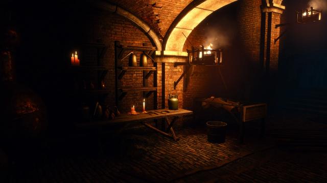 Morgue Lights Fix for The Witcher 3 Next Gen