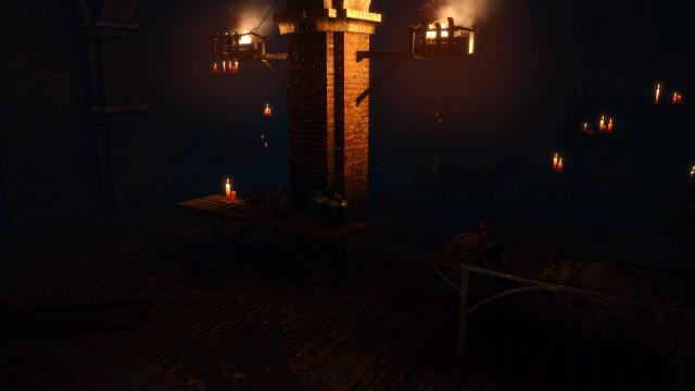 Morgue Lights Fix for The Witcher 3 Next Gen