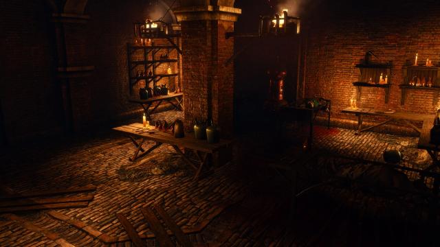 Morgue Lights Fix for The Witcher 3 Next Gen