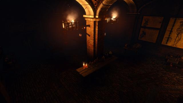 Morgue Lights Fix for The Witcher 3 Next Gen