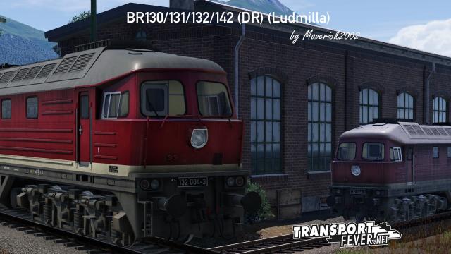 Ludmilla DR BR130, 131, 132, 142 для Transport Fever 2