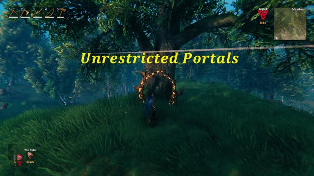 Unrestricted Portals for Valheim