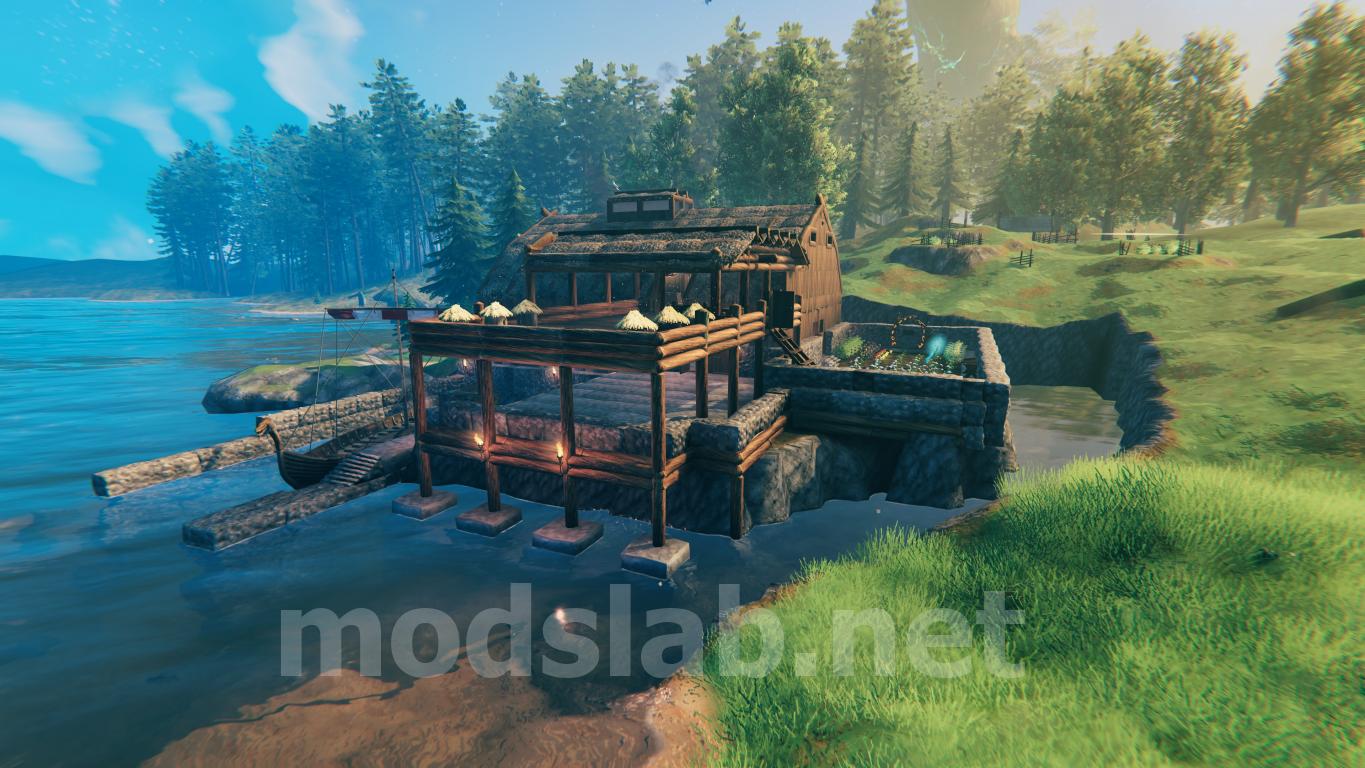 Скачать Дом у озера / The Lake House для Valheim