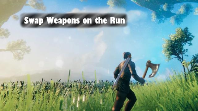 Swap Weapons on the Run