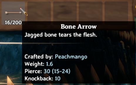Bone Arrows for Valheim
