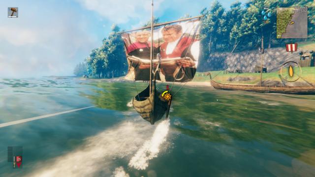 Кастомные лодки / CustomSails для Valheim